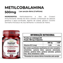 Metilcobalamina Vitamina B12 Sunfood 500mg 60softgels
