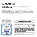 L-Alanina Sunfood 2000mg 60caps