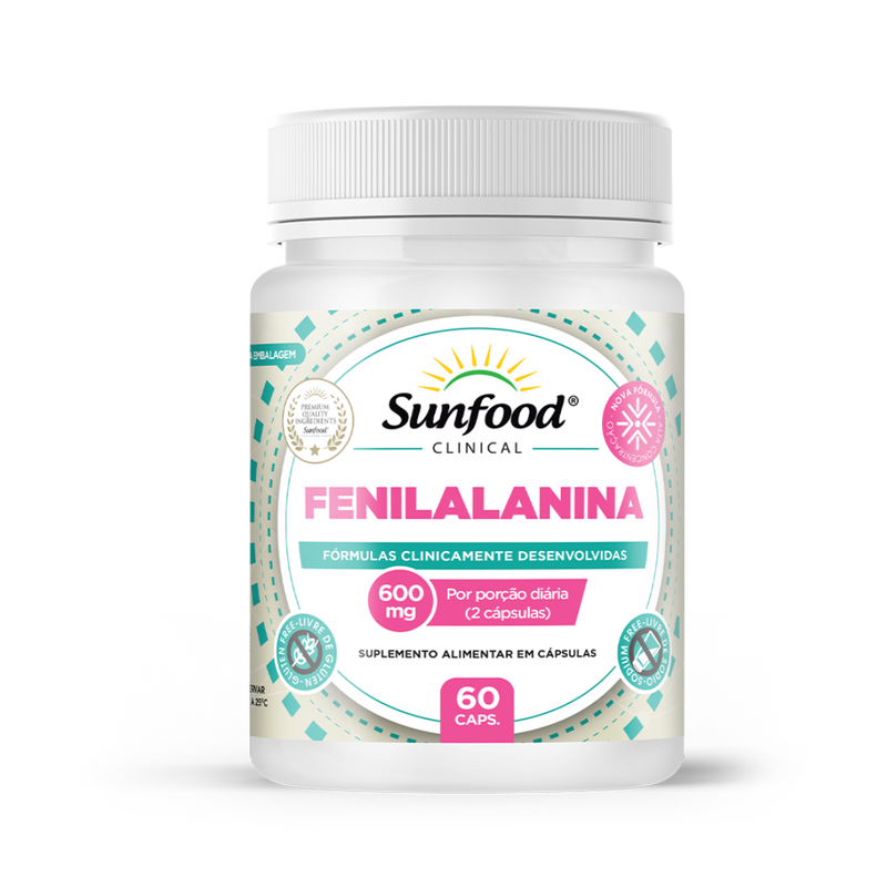 Fenilalanina sunfood 600mg 60Caps