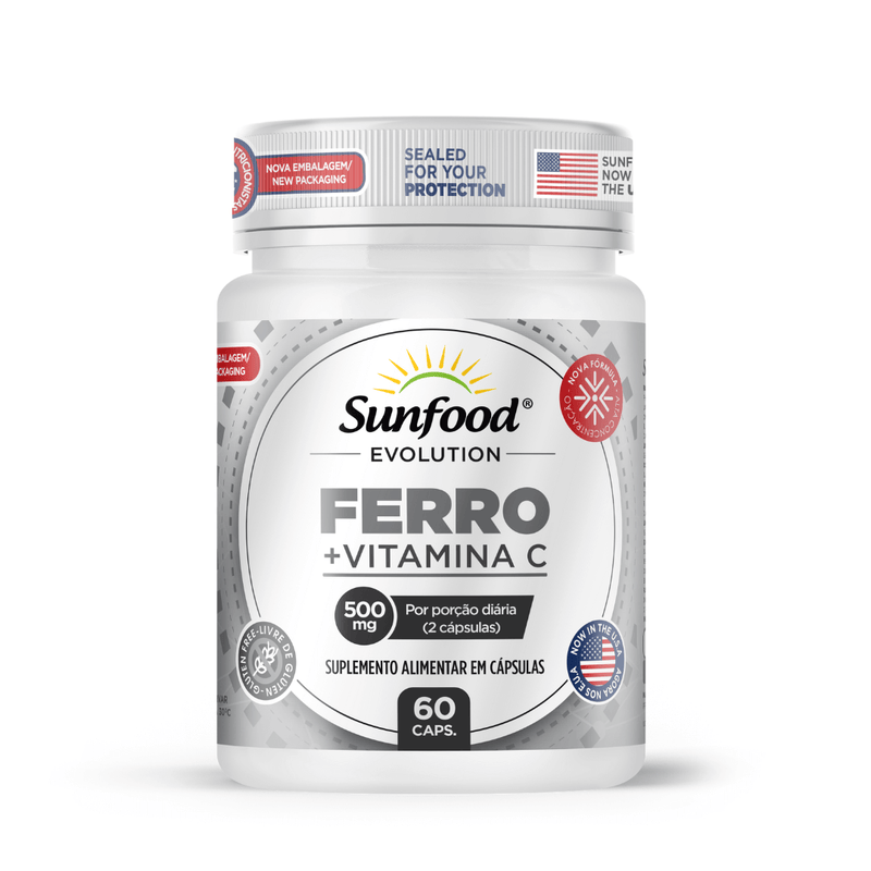 Ferro Sunfood 500mg 60Caps