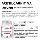 Acetilcarnitina Sunfood 1000mg 60Caps