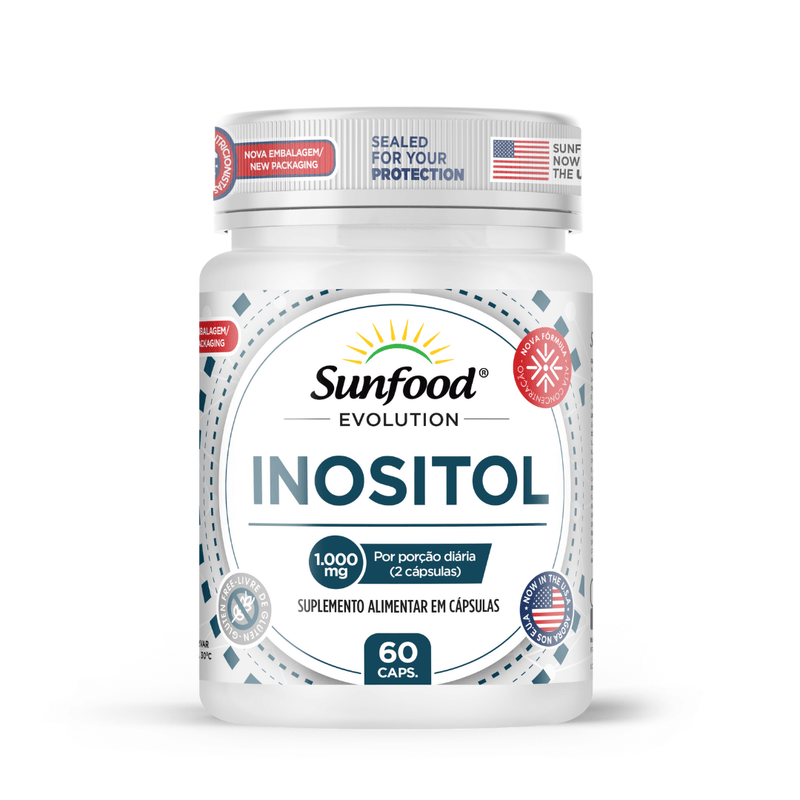 Inositol Sunfood 1000mg 60Caps