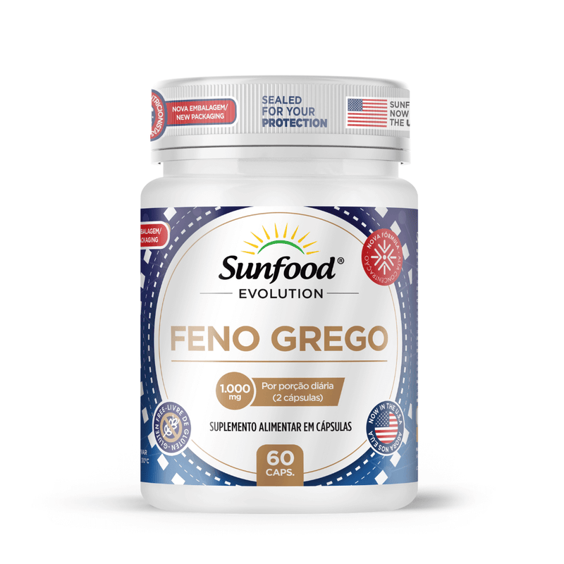 Feno Grego Sunfood 1000mg 60Caps